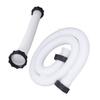 Filter Pump Hose Pool Pump Replacement Hose for 1.5in Diameter Replacement Pool Hose for Above Ground Pools White Pool Pump Hose