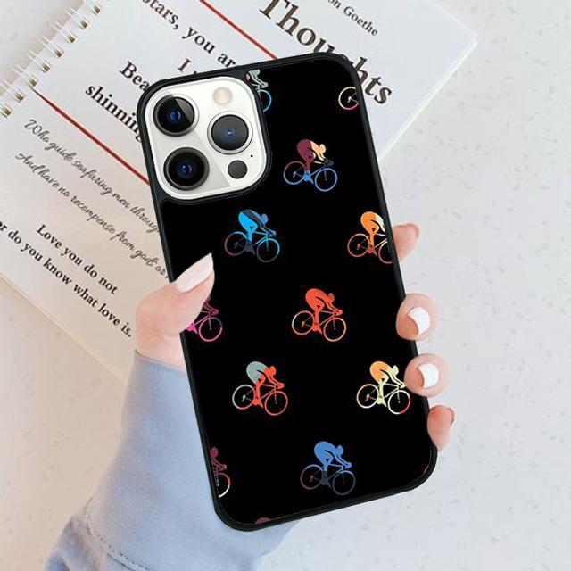 Bicycle Racing Bike Phone Case For For iPhone 17 Air 16 15 11 12 13 14 Pro Max Plus coque