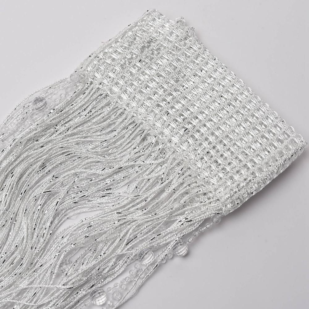 Crystal Bead String Curtain Decorative Partition Curtain Practical Beaded Curtain  Room Partition