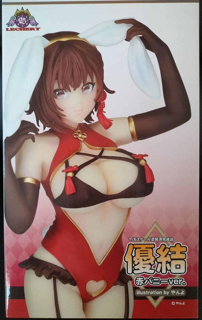 

[USED] Yuyu Red Bunny 1/6 Figure Lechery Yanyo