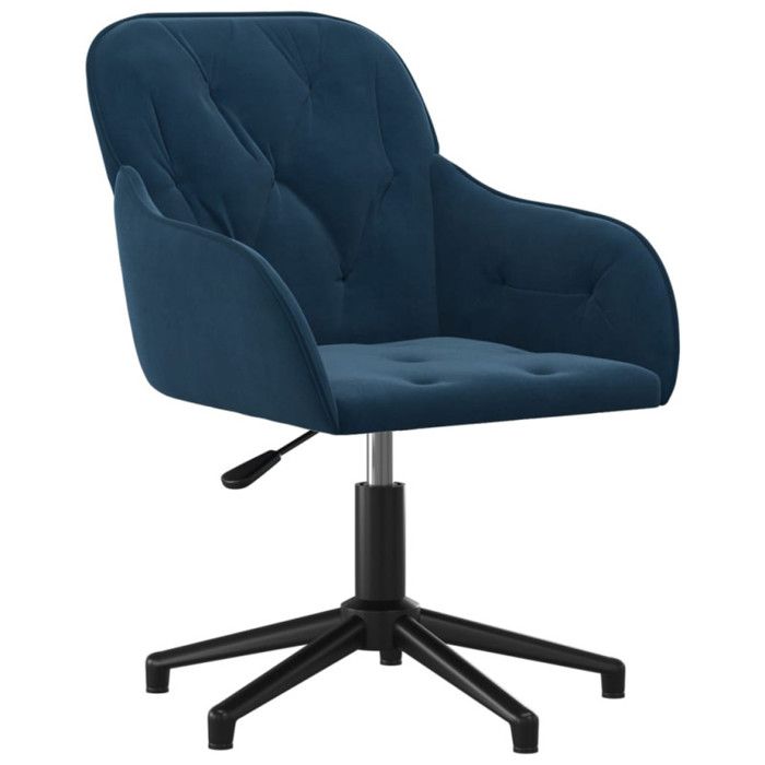 VidaXL Chaise Pivotante de Bureau Chaise d'Ordinateur Fauteuil Pivotant de Bureau Siège de Bureau Meuble de Bureau Intérieur 344855