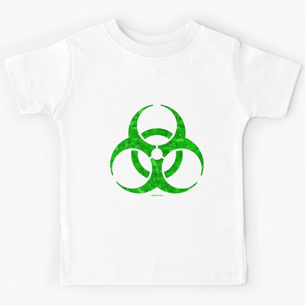 Biohazard Green Symbol Kids T-Shirt 120