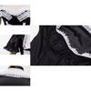 French Maid Uniform Costume Black Cosplay Dress For Exotic Roleplay