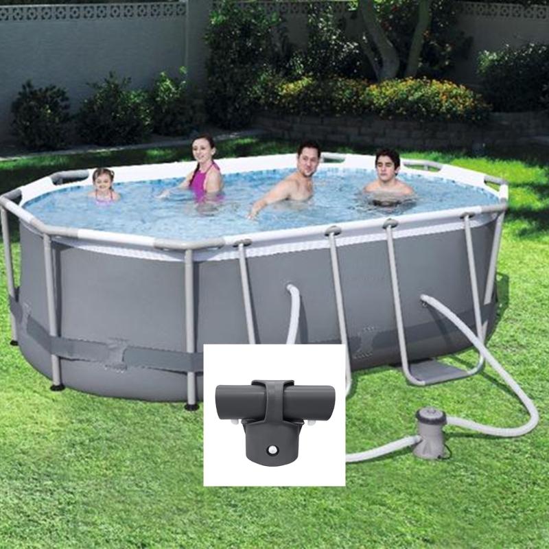 T Shape Pool Hose Adapter Pool Cleaning Equipment Hose Connector Perfect for Easy Installation and Leakproof Connection