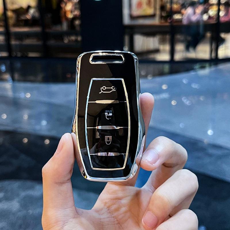 Smart Key Case for 2019 Dongfeng Xiaokang Fengguang ix5 - Zhizun Edition with One-Button Start
