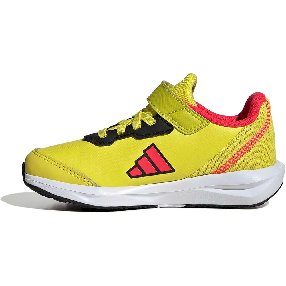 Adidas Faito EL Kids Sneakers Unisex Shock Yellow/Core Black/Lucid Red 24.5 cm