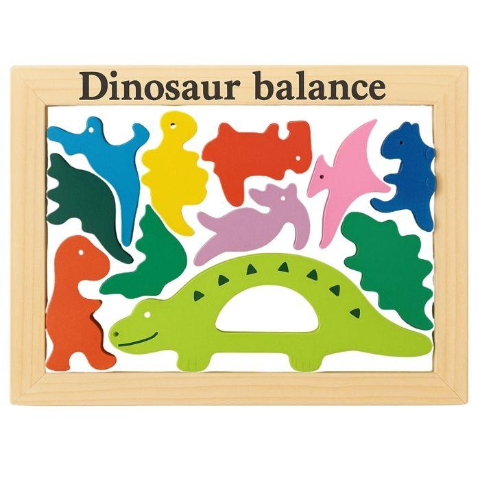 

Balance Dinosaur Balance Game Wooden 11 Pieces Colorful Playful Educational Game for Children
