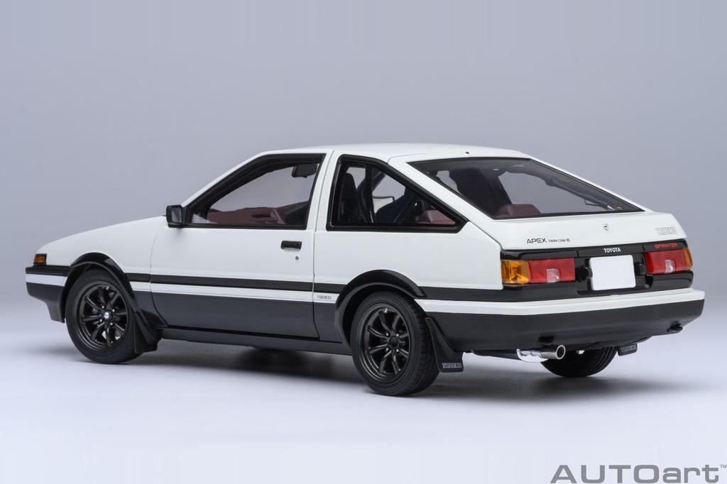 AUTOart Scale Toyota Sprinter Trueno Project D Final Version Finished Product 78787 1/18 (AE86) "Initial D" (30th Anniversary)