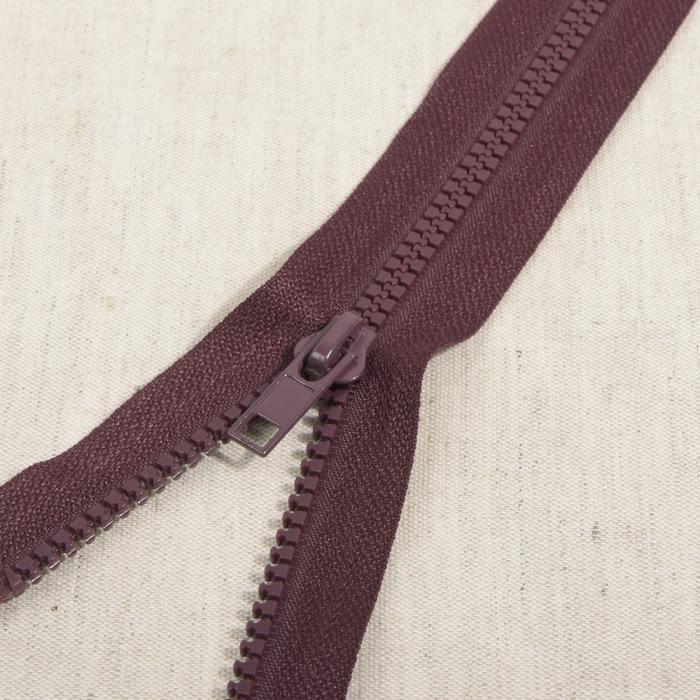 Fermeture injectée séparable - MDC - Rouge bordeaux - 80 cm - Idéale pour blouson