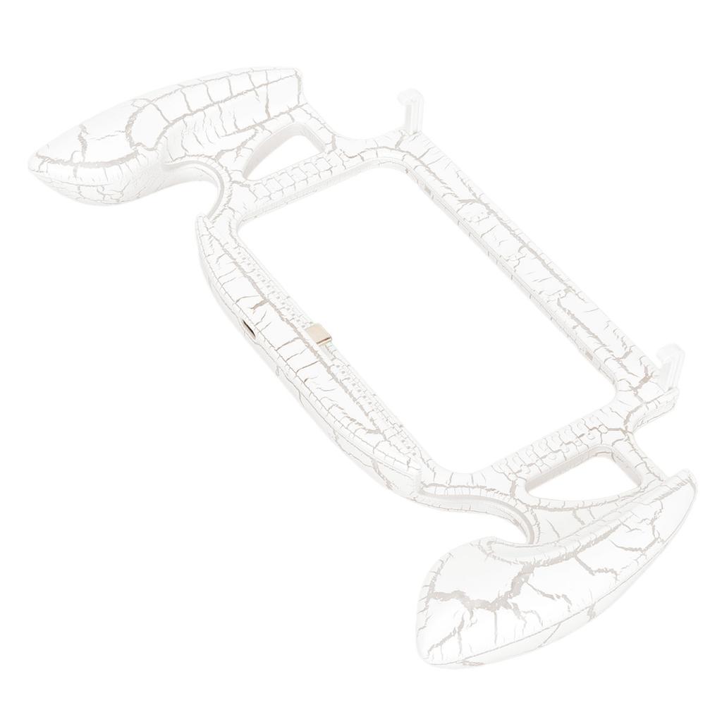 Handle Case for Switch Lite Handheld Protective Gaming Case with Card Box and BracketCrack White