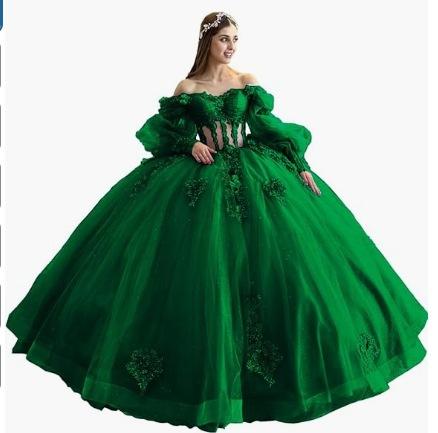 One-word shoulder evening dress flower tutu skirt bubble sleeve 1011 new dress birthday party skirt