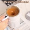 Copo Mexedor Automático com Visor de Temperatura Copo de Café Elétrico Caneca Auto-Mexedora Copo Isolado de Parede Dupla para Café Shakes de Proteína