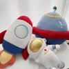 Space Rocket Plush Pillow With Pp Cotton Filling For Kids Bedroom Decor