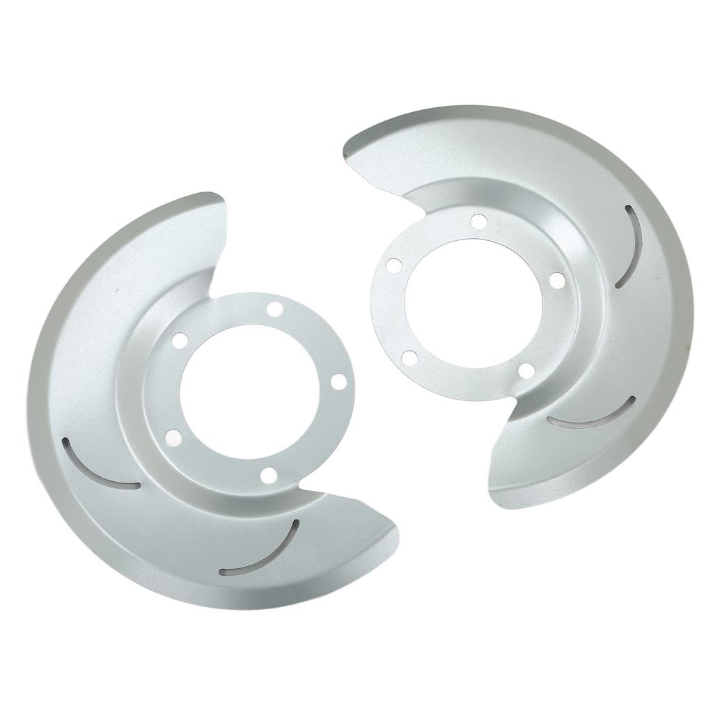 Paire Cache-poussière de protection de disque de frein avant 7679BDS Remplacement pour Bronco F150 4X4 Dana 44 1976‑1979