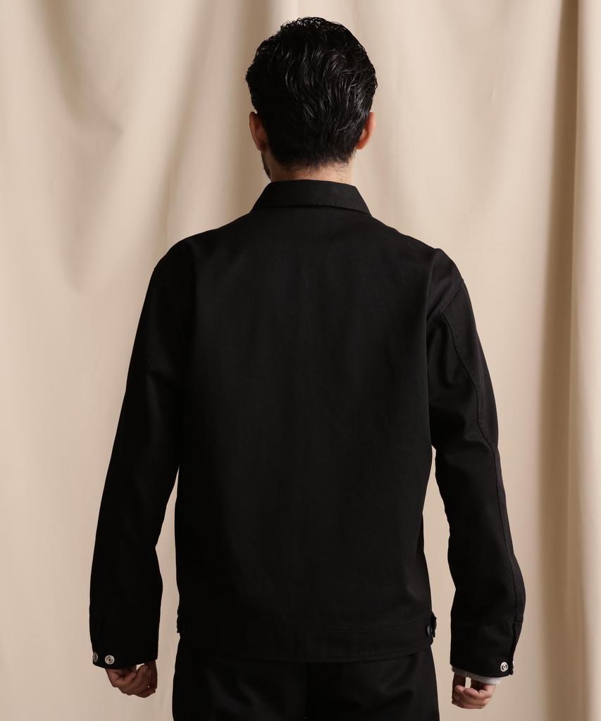 Schott TC WORK Size JACKET, Men's, 2XL, 010, Black, 782-5952001