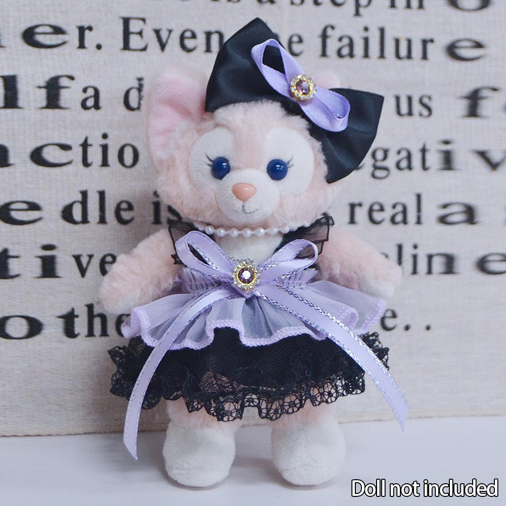 

Для куклы Лабубу 15-17 см Модная одежда Толстовки Одежда для кукол Сочетающиеся по цвету толстовки Аксессуары для кукол Милое украшение Маленькая одежда фиолетовый