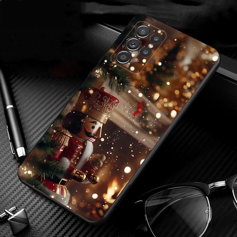 Merry Christmas Tree Phone Case For Samsung Galaxy S25 S24 S23 S22 S21 Ultra S24 S23 S22 S21 S25 Plus S24 S25 FE