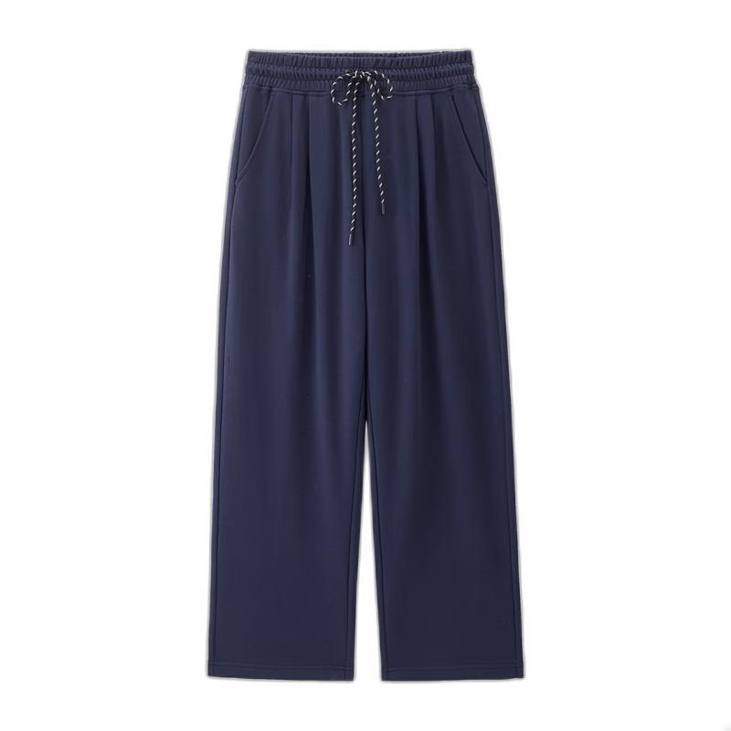 GIORDANO CONCEPTS Men's Pleated Drawstring Knit Sweatpants