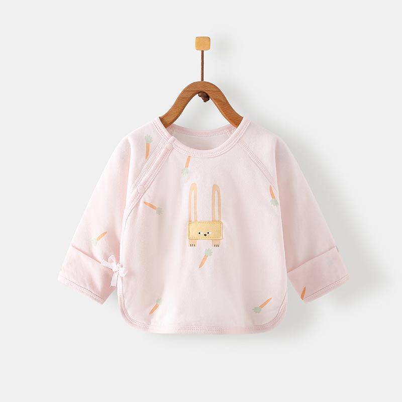 

Стеганый теплый топ для новорожденного - Осенне-зимняя трехслойная детская одежда 52 (Newborn 8-10 lbs) розовый