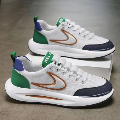 Men's Shoes New Summer Men's Sports and Casual Shoes Breathable Mesh Platform Comfortable Dad Shoes Men's Shoes