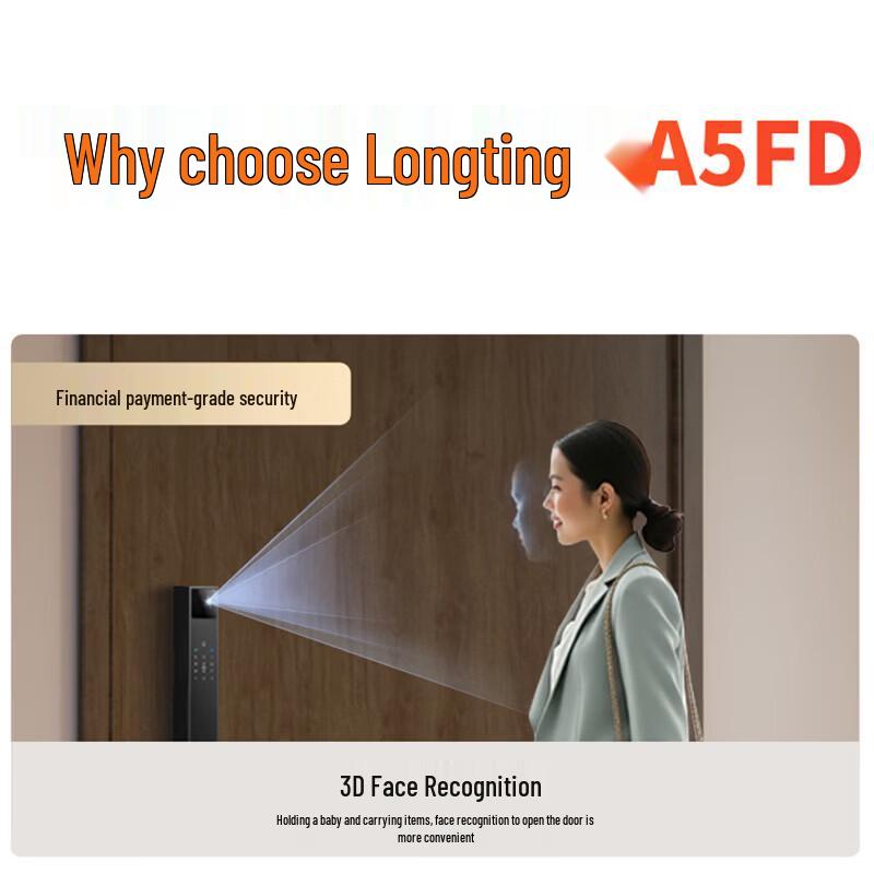 DESSMANN A5FD Facial Recognition Smart Door Lock