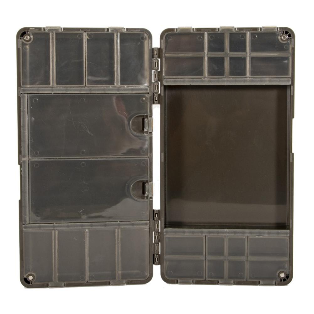 Carp Fishing Organizer Box Portable Fishing Tackle Storage Organizer 27 Grid Magnetic Multipurpose Compartments Pesca Tool
