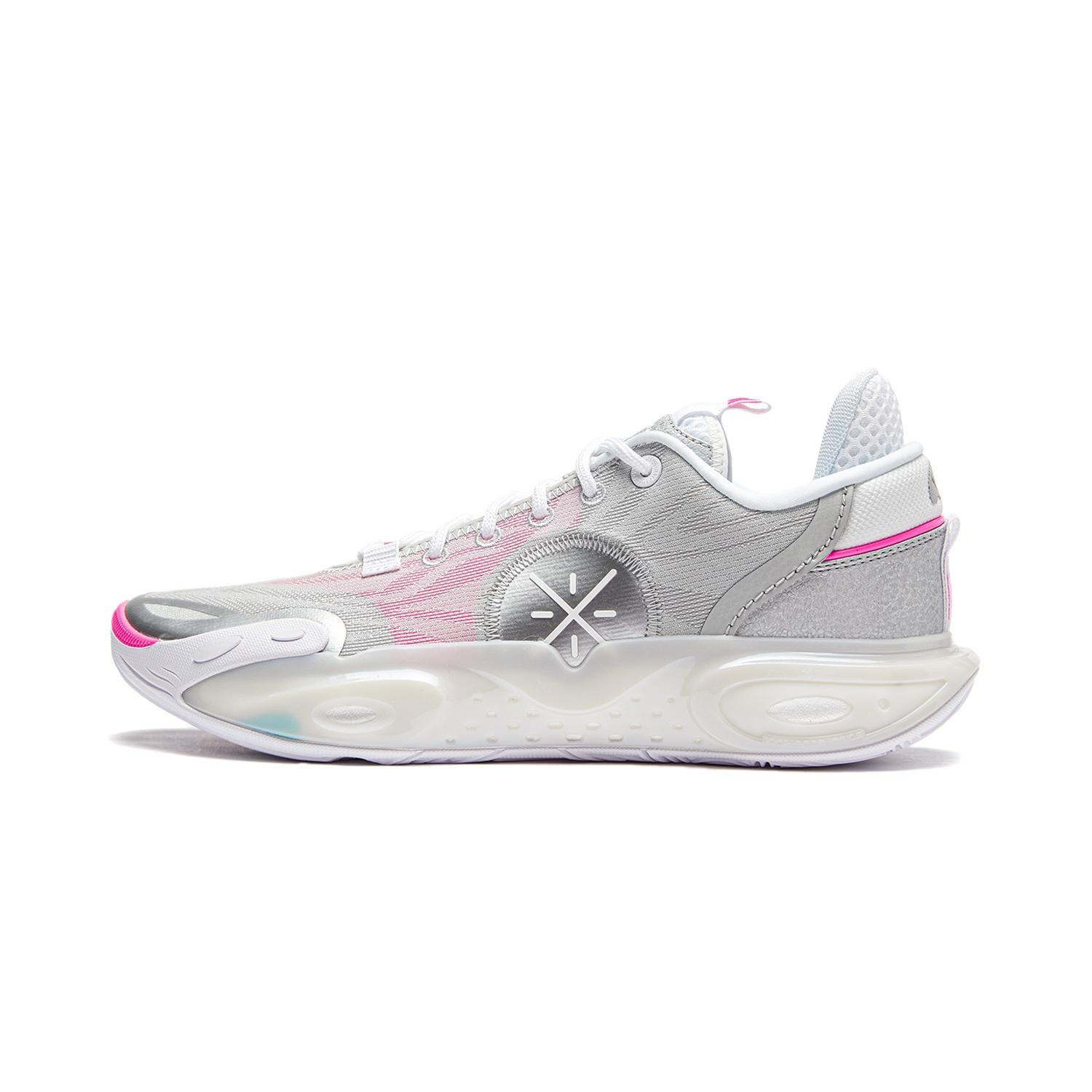 Li-Ning Wade All City Silver Pink Men s ABAU023-10 EU 41