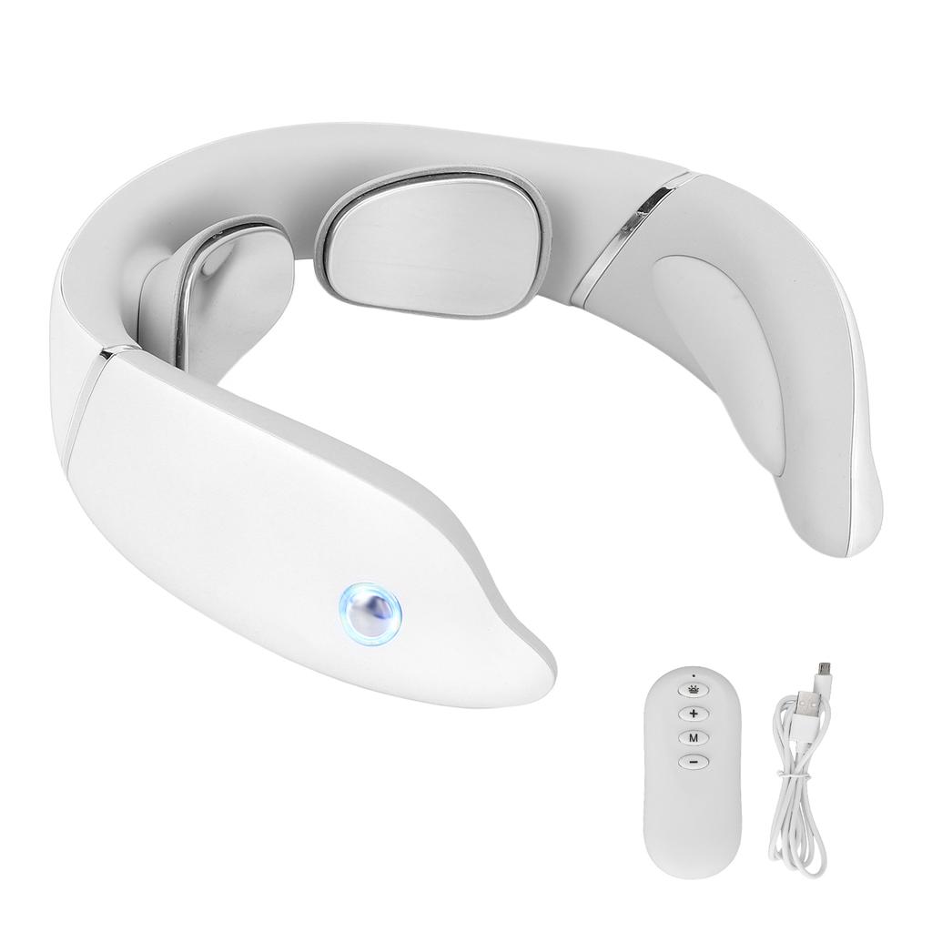 Elektrisches Nackenmassagegerät 6 Modi 16 Stärkestufen Sprachansage Intelligente Nackenentspannungsmassage