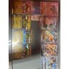 Used Pokemon Card. Pikachu, Machamp