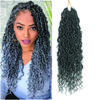 18 Zoll 100g Goddess Locs Häkelhaar Synthetisches Flechthaar Jumbo Braids Häkelzopfhaar Gypsy Locs Extension für Frauen