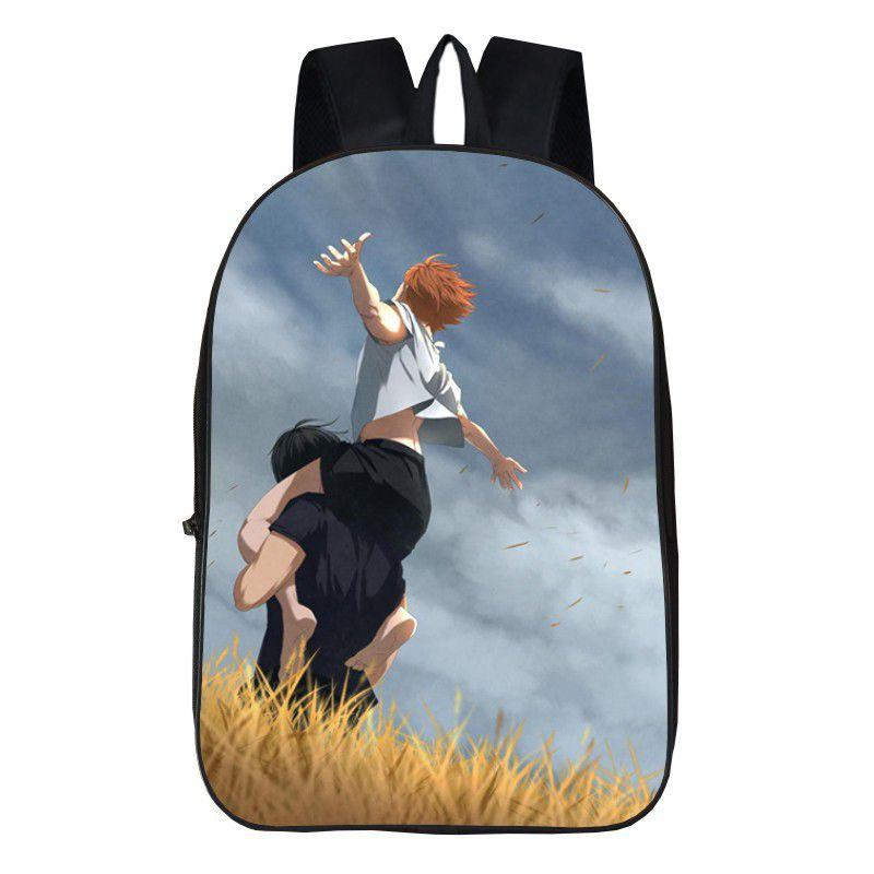 Karasuno Haikyuu Anime High School Backpack Shoulder Bag Travel Book Rucksacks