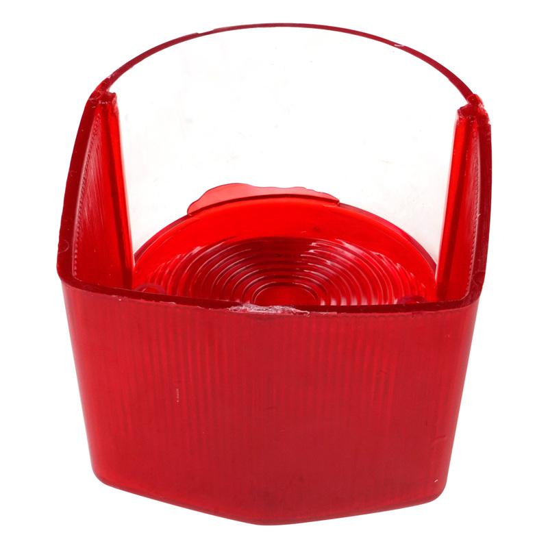 Motorcycle Lens Taillight Cover For Honda C50 Red