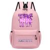 60123-8 Mochila Unissex para Meninos e Meninas KATSEYE Estampada Mochila de Estudante Escolar Impermeável Leve