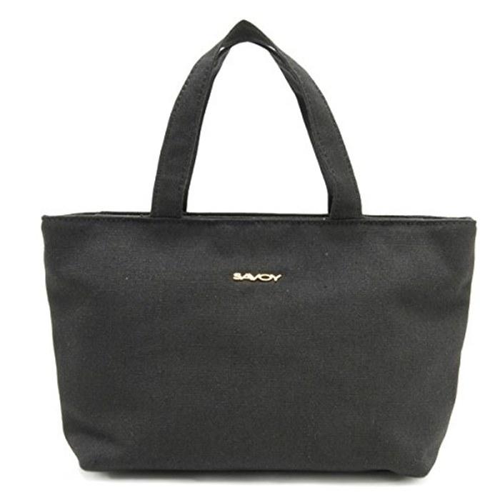 [Savoy] Canvas Bag. Black, One Size.