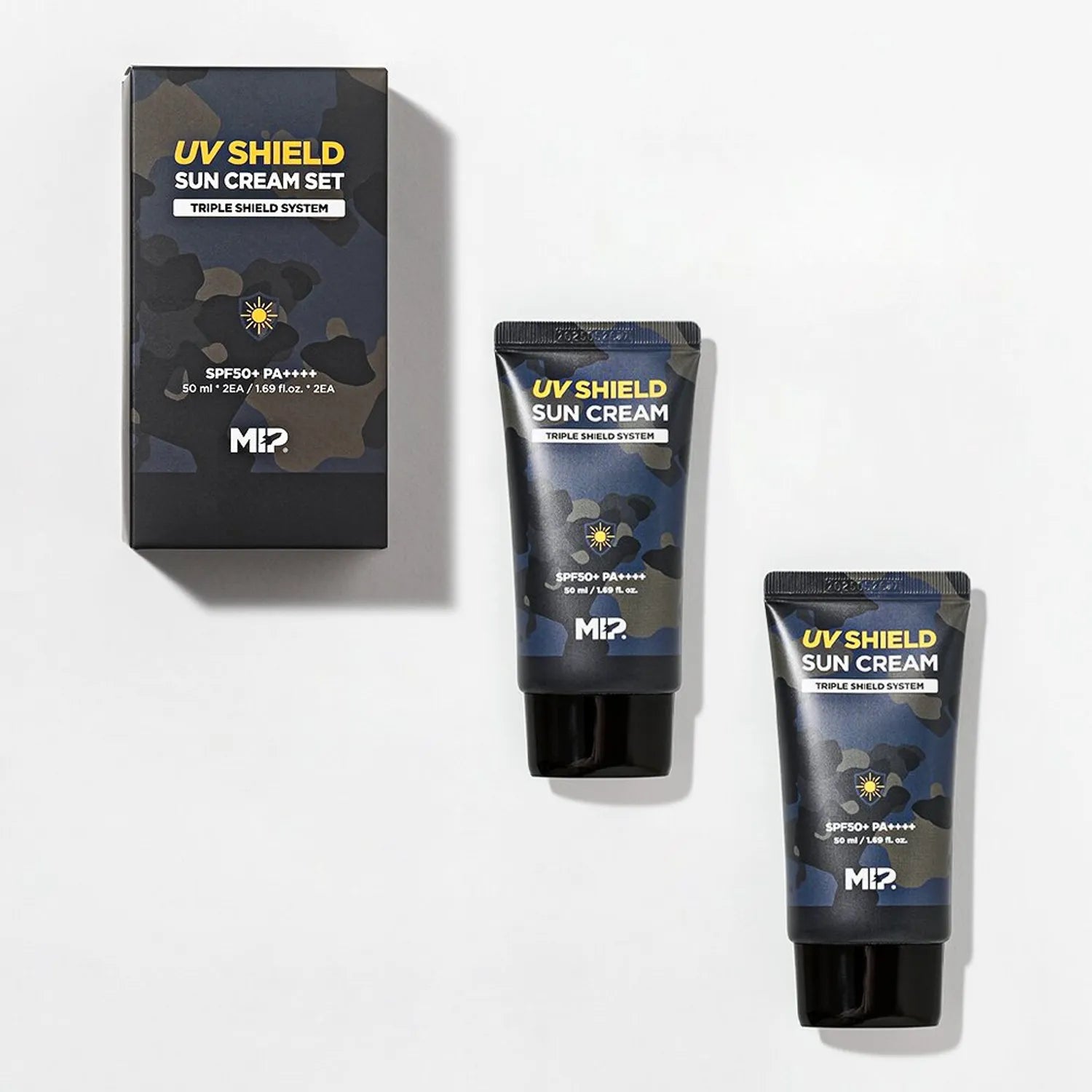 MIP UV Shield Sun Cream 50mL Special Set (50mL*2ea) 50ml