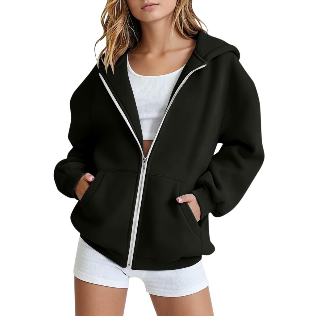 Meisjes Half Rits Hoodie Sweatshirt Kleur Lange Mouwen Met Capuchon Pullover Top voor Grote Kinderen