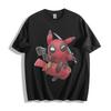 Pikachu Deadpool Fusion T-Shirt - Pokémon Marvel Crossover Unisex Tee