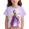 Summer Children KPop Demon Hunters 3D Cartoon Anime T-shirt Boys Clothes Girls Casual