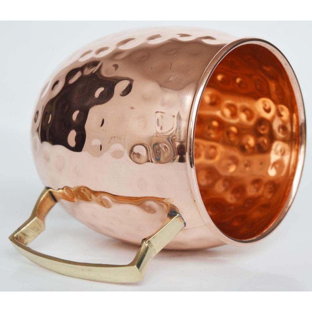 Copper Hammered Moscow Mule Mug Cup | These Mugs Are The Real Deal-Drink The Moscow Mule Set of 2