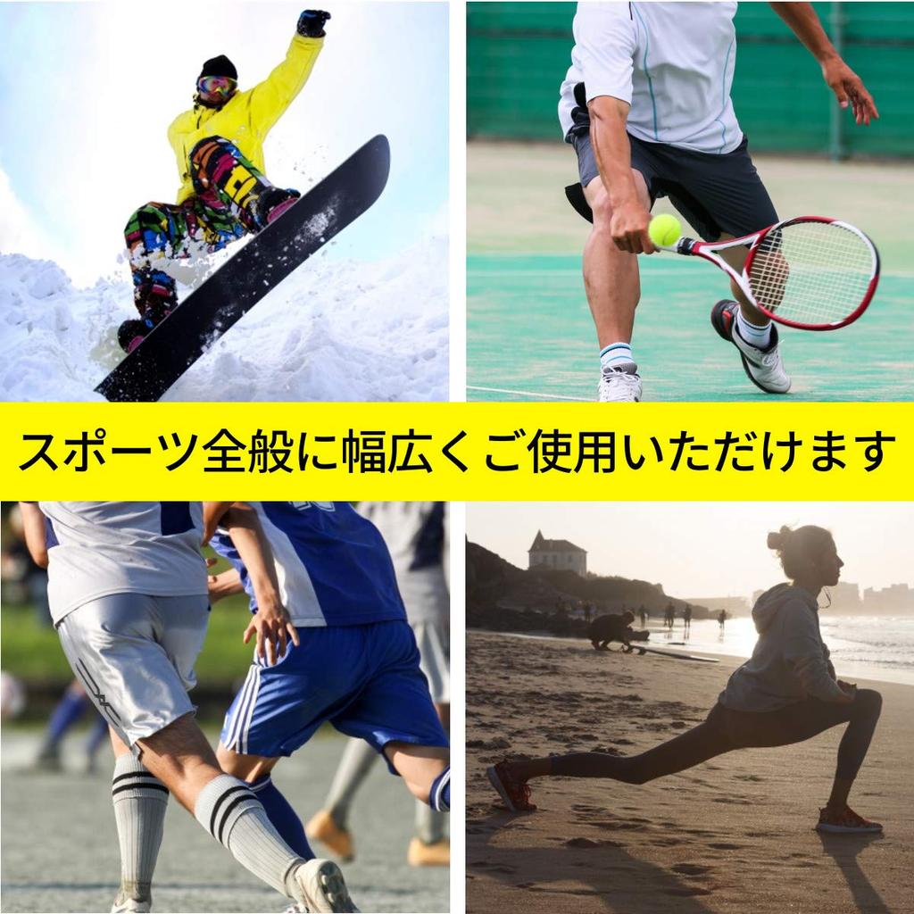 Aoakua Knee Shock Absorbing Sports Knee Left and Right Size L Pads, Protectors, Pads, Set, Black,