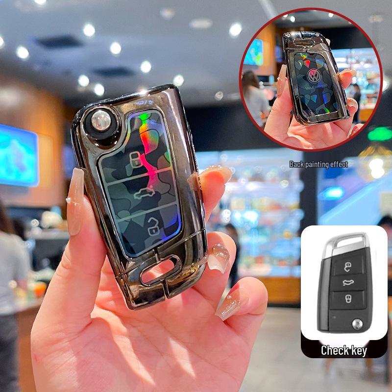 Capac cheie Volkswagen: Carcasă Protectoare Premium pentru Magotan, Passat, CC, Sagitar, Bora