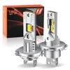 1PC/2PCS Canbus Turbo H7 LED 1:1 Size Lights Mini Head Lamp H4 HB2 9003 Car LED Headlight Bulbs H1 6500K White 12V for Cars