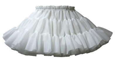 Atelier Fuku Frilled 28cm Length Number Pannier, (JP, Size, 28, Off-White)