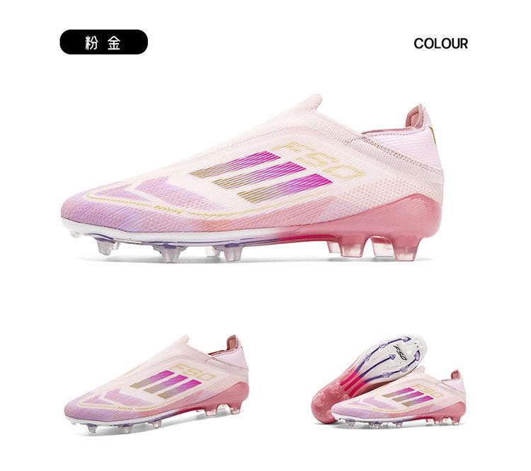 Neue Low-Top Fußballschuhe für Herren und Damen, atmungsaktiv, mit langen Stollen, gebrochenen Stollen, für Kunstrasen-Training, Fußballschuhe