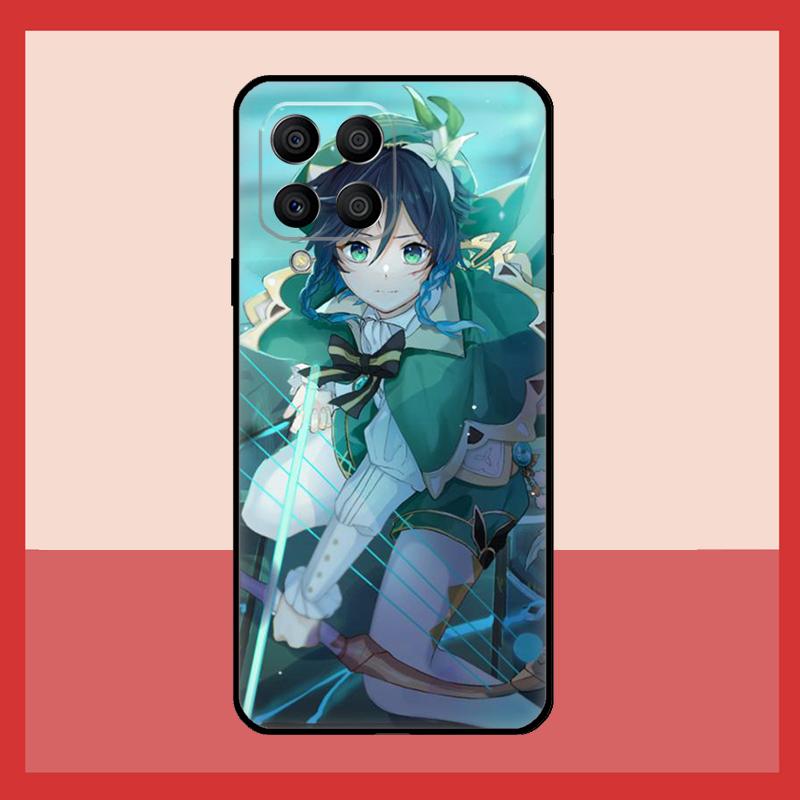 Genshin Impact Venti Case For Samsung Galaxy M52 M32 M53 M16 M11 M21 M31 M35 M12 M13 M14 M15 M36 M56 M55 M34 M54