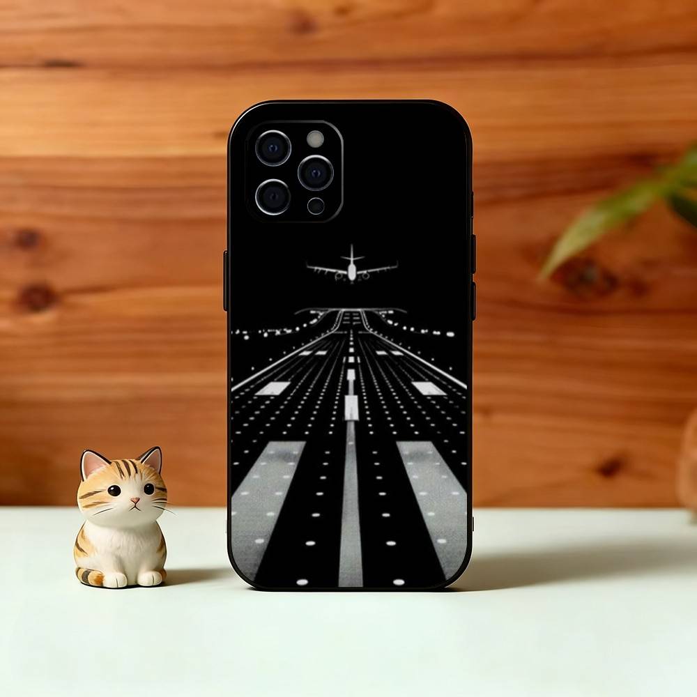 A-airplane Phone Case Silicone Soft For IPhone 17 16 15 14 13 12 11 X XR Plus Pro Max Plus