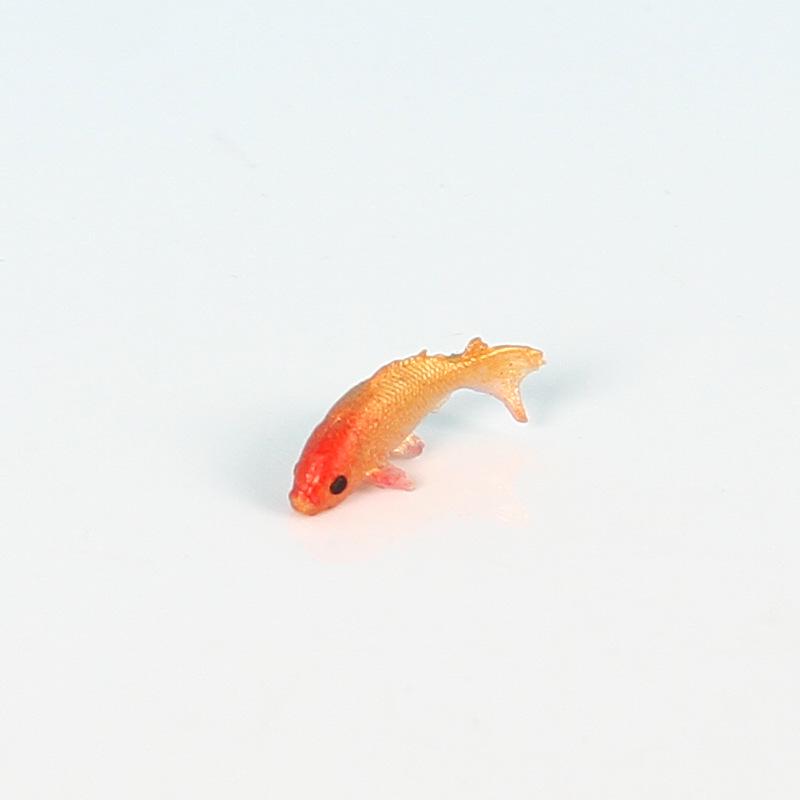 Mini Koi Fish Simulation Model for DIY Crafts & Jewelry Accessories Scene Landscaping