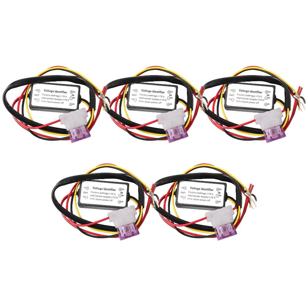 10-1pcs DRL Controller Module 12-18V Waterproof LED Daytime Running Light Relay Harness Dimmer On/Off Fog Light DRL Controller