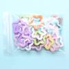 Home Candy Color 30mm Fashion Acrylic Pendants DIY Jewelry Material Pentagram Pendant for Necklace Earrings Making 20Pcs