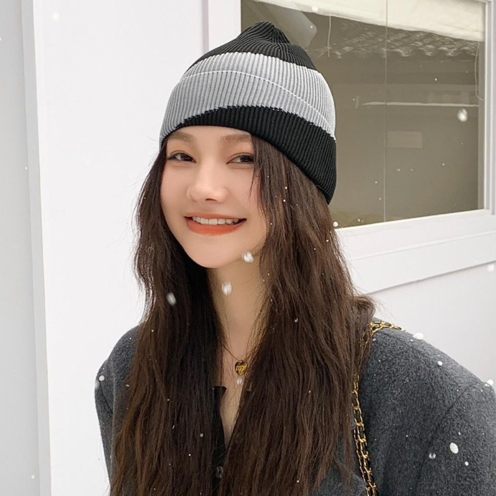 Warm Beanie Bonnet Y2k Cold Cap Fashion Casual Skullies  for Men Women